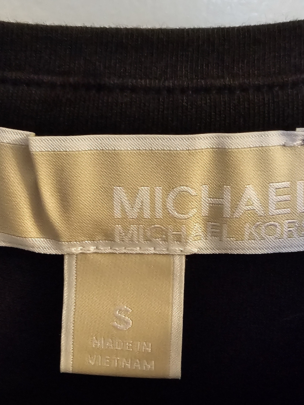 Michael Kors Sleeveless Black Midi Dress Small - Picture 3 of 4